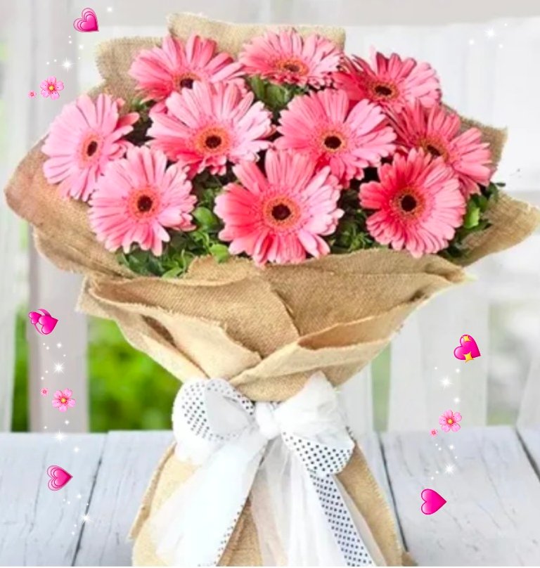 EXOTIC GERBERA HAND BOUQUET