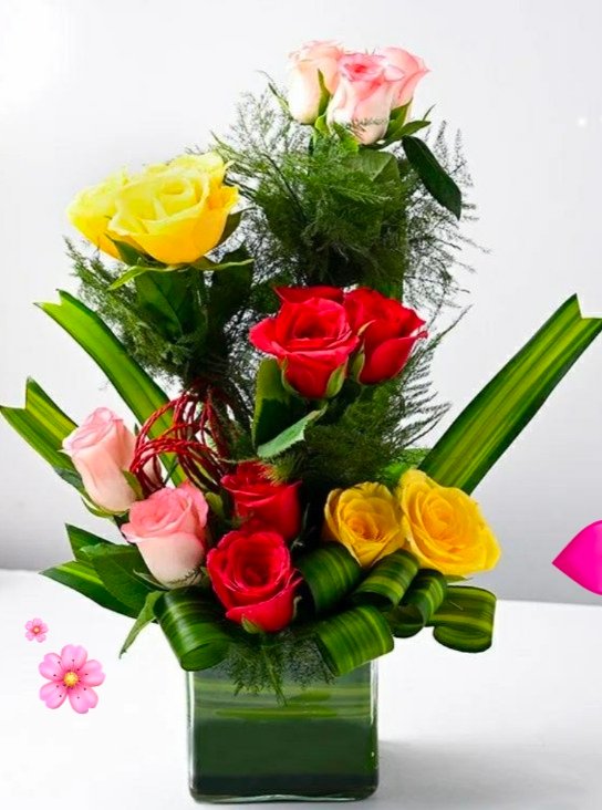 Colourful Mix Roses Bouquet